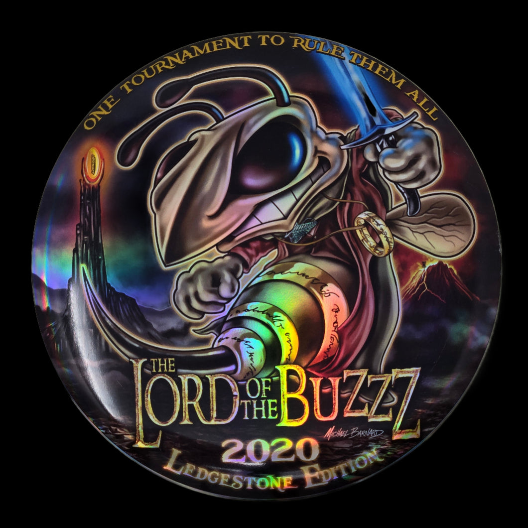 Discraft 2020 Ledgestone Full Foil ESP Lord of the Buzzz